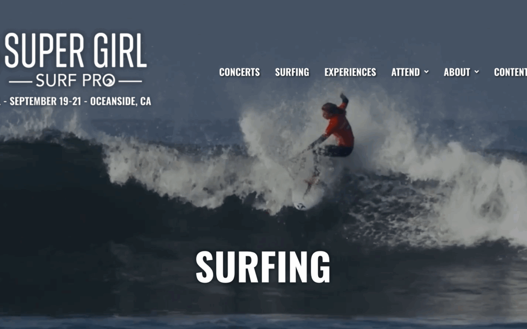 Super Girl Surf Pro Returns to Oceanside with Surf, Sound, and Sisterhood September 19–21, 2025 | Oceanside, California